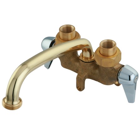 KINGSTON BRASS KF471 Laundry Faucet, Polished Chrome KF471